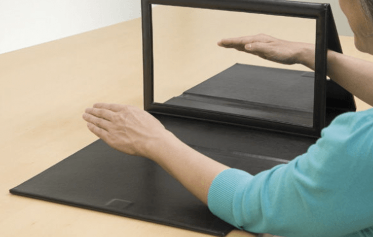 terapia espejo para el tratamiento del Sudeck